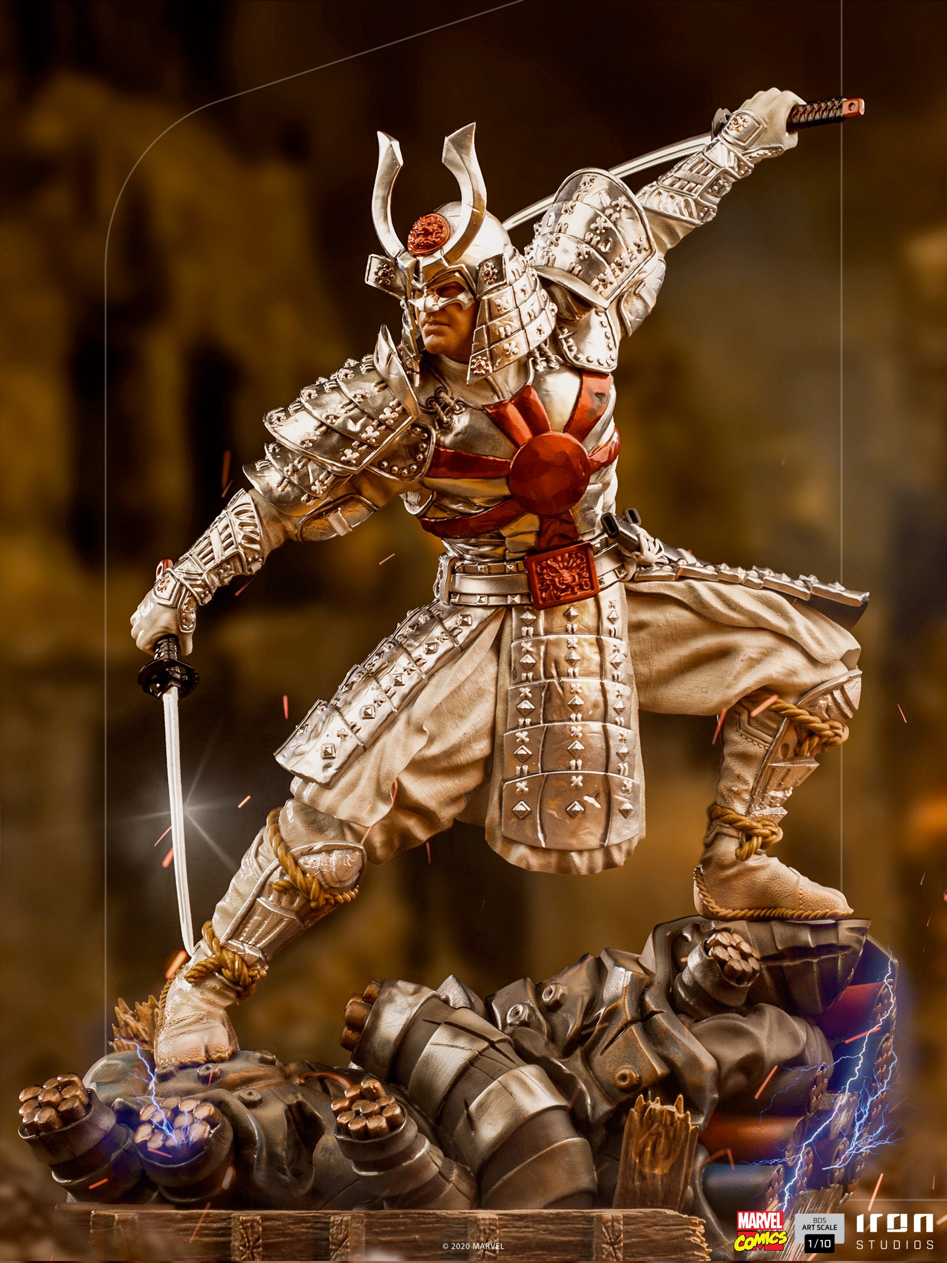 Iron Studios Marvel Silver Samurai Art Scale Statue